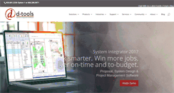 Desktop Screenshot of d-tools.com